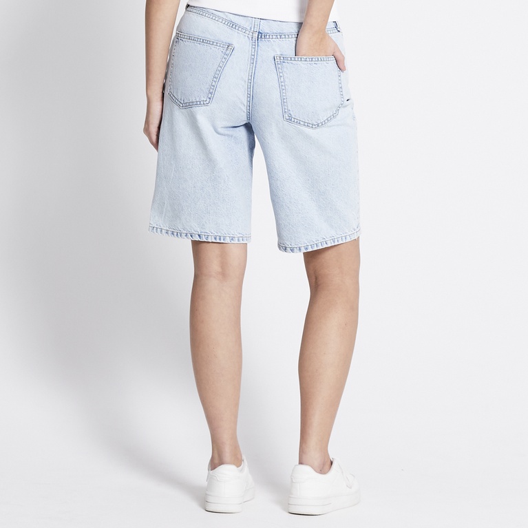 Long denim shorts "Gigi" Light used